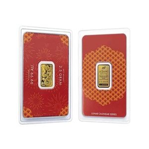 Inviolable 1 oz .9999 Fine Gold Bar Packaging Inserts en papier de marque Silver Coin Bullion Clamshell Case Avec Display Box - Product Image 6