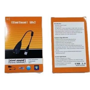 Tarjeta de sonido USB externa 5H, adaptador de audio de 7.1 canales para computadora portátil de escritorio - Product Image 5