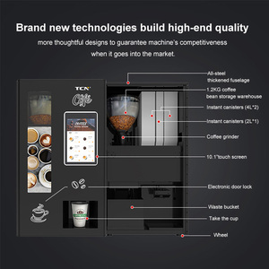 <span class=keywords><strong>Macchina</strong></span> Automatica per Caffè da Tavolo TCN, Distributore Commerciale di Caffè Fresco con Display per Uso Pubblico - Product Image 5
