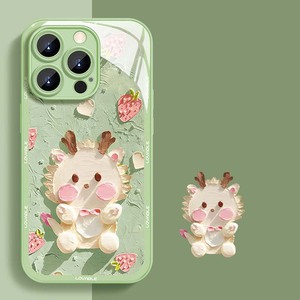 Dragonet Peinture à l'huile Impression Verre PC TPU Mobile Phone Back Cover Case pour Iphone 7 8 SE X Xr XS 11 12 13 14 15 16 17 Pro Max - Product Image 2