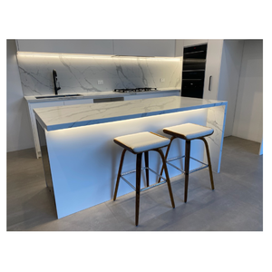 Carrelage de comptoir en pierre de Quartz artificielle, Surface solide pour la cuisine et la salle de bain - Product Image 3