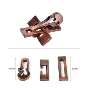 Brain Teaser Puzzles Mind <strong>Smart</strong> <strong>Game</strong> IQ Challenge Puzzle <strong>Games</strong> Educational IQ Test Unlock Interlocking Toy Lock Puzzles Gift - Product Image 3