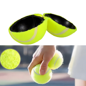 Pelota de tenis de fibra química de caucho Natural colorida de alta calidad, pelota de Pádel profesional para exteriores, tenis de pádel - Product Image 5