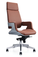 Chaise de direction ergonomique de luxe moderne en cuir de haute qualité, réglable