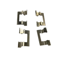 D1286 Kit d'accessoires de plaquette de frein automatique Clips de plaquette de frein à disque Kits de matériel en acier inoxydable pour INFINITI