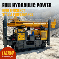 Plateforme de forage de puits d'eau profonds et de grande profondeur |   Machine de forage de puits hydraulique de 600 m pour l'irrigation agricole et l'eau industrielle