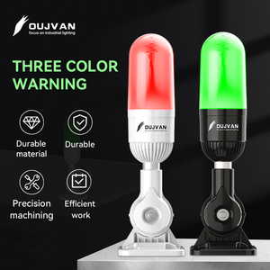 Oujvan ba màu có thể gập lại máy công cụ thiết bị <span class=keywords><strong>LED</strong></span> 24V tri-màu cảnh báo ánh sáng - Product Image 4