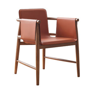 Sillón moderno <span class=keywords><strong>de</strong></span> cuero <span class=keywords><strong>de</strong></span> madera maciza <span class=keywords><strong>de</strong></span> mediados <span class=keywords><strong>de</strong></span> siglo, muebles <span class=keywords><strong>de</strong></span> estilo nórdico hechos a mano <span class=keywords><strong>de</strong></span> lujo para sala <span class=keywords><strong>de</strong></span> estar, comedor, estudio - Product Image 5