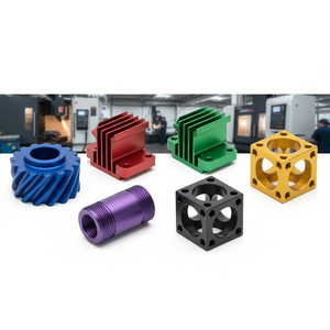 Pièces d'usinage CNC, haute précision, aluminium, acier inoxydable, composants personnalisés, fraisage 5 axes, tournage, service de prototypage rapide, OEM - Product Image 1