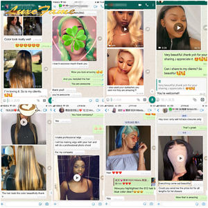 Muestra gratis de cabello humano indio pelo remy indio al por mayor del pelo de la Virgen remy extensión del cabello 100% humano crudo del pelo indio de la Virgen - Product Image 6