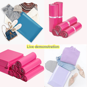 Bolsas de mensajería impermeables verdes al por mayor, 20x35cm, 100 unidades, bolsas de logística autoadhesivas personalizadas y gruesas para ropa exterior y libros - Product Image 4