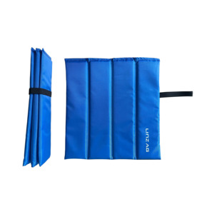 Coussin de siège pliable <span class=keywords><strong>en</strong></span> polyester personnalisé avec impression sérigraphique pour promotion extérieure, idéal pour les cadeaux promotionnels de salons professionnels - Product Image 4