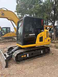 Oferta Especial: Excavadora Komastu PC70 de 7 Toneladas de Segunda Mano en Buen Estado con Componentes Principales como Motor y Engranajes, Importada de China - Product Image 3