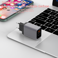 Chargeur rapide WISESIR 65W GaN USB-C PD 3.0 avec protection OTP, efficacité de 92% pour MacBook/S9