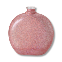 Bouteille de parfum OEM personnalisé d'usine bouteilles cosmétiques en verre rose vaporisateur bouteilles de parfum vides en gros