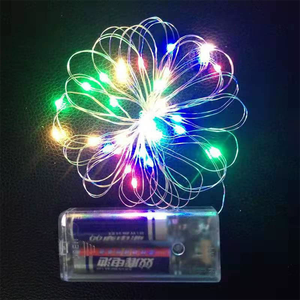 Battery operated led string Copper wire <strong>Christmas</strong> <strong>fairly</strong> garland string light for xmas holiday season Halloween decoration - Product Image 5