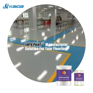 Factory Cheap High Quality Water Based Epoxy Floor Finish Paint Epoxy Basement Floor Garage Floor Epoxy Coating