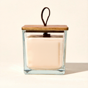 Nieuwe stijl 300ml vierkante transparante hittebestendige glazen kaarsenhouder licht luxe pot aromatherapie kaarsenhouder herbruikbaar duurzaam - Product Image 5