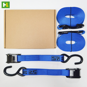 <span class=keywords><strong>25MM</strong></span> 6 mètres de long sur mesure 500kg boucle à came robuste cliquet arrimage accessoires de moto sangles pour remorque - Product Image 2