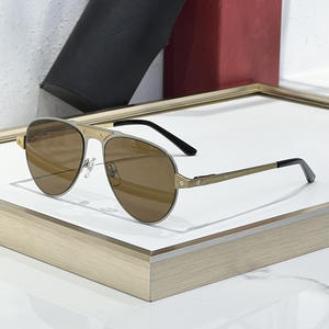 2025 nuevo piloto de lujo transfronterizo moda europea americana gafas de sol tarjeta hogar CT marco completo 0533 vacaciones conducción Unisex - Product Image 3