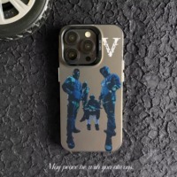 Étuis de téléphone portables élégants en matériau PC antichoc, design de mode de rue, pour Xs-Xr 11-12 Pro Max