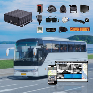 Lsz Chất Lượng Cao Mdvr Kit 4CH SD Lưu Trữ Thẻ 4G GPS Wifi Di Động DVR AHD 1080P Máy Ảnh Xe DVR Máy Ảnh Set Cho Xe Buýt Xe Tải - Product Image 2