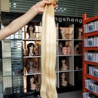 Lots de Cheveux Naturels Vietnamiens Double Drawn 613 – Vente en Gros pour Professionnels – Cheveux Humains Blonds Bruts Vierge à Cuticules Alignées