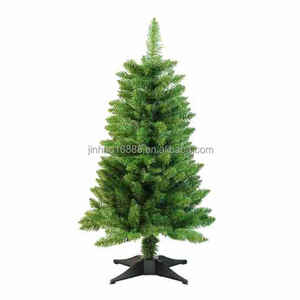 Arbre de bureau de Noël en <span class=keywords><strong>sapin</strong></span> PVC écologique de haute qualité 180 cm vert et rose pour l'intérieur de la maison et du centre commercial - Product Image 1
