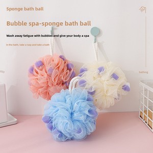 Bath Ball Non Scattering Large Soft Sponge Particle Rubbing Bath Towel Rubbing Back Artifact Bath Flower Ball - Product Image 5