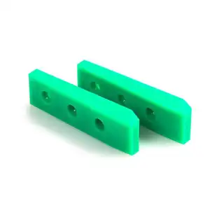 High Quality Hdpe Oem Parts Pa66 Machined Part By Wear Resistant Machining Nylon Cushion Block CNC Plastic