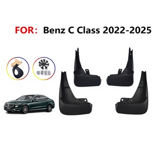 บังโคลนรถยนต์พลาสติกสีดำ สำหรับรถยนต์เมอร์เซเดส-เบนซ์ ซี-คลาส C260 C300L ปี 22-25 - Product Image 5