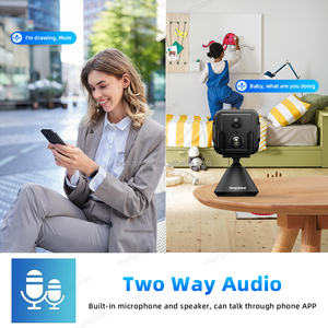 Hongglobal 3MP 4G điện nhà thông minh trong nhà giám sát CCTV Camera o-kam Pro không dây 2.4G 5g wifi nhà an ninh Pin máy ảnh - Product Image 3