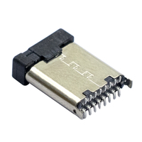 Achat à guichet unique Chine Fabricant Attelle Type Tête Mâle USB Type c Connecteur Mâle 16 Broches