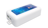 Contrôleur de bande LED RGBIC PWM WiFi Tuya DC5-24V 15A SPI TTL 2 canaux, contrôle vocal et musical via APP, IP20, 30M, 360W, CE FCC ROHS