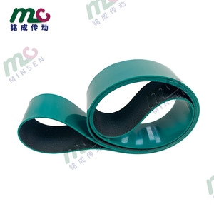 Minsen Green Pu <b>Elastic</b> <b>Belt</b> For Sorting Conveyor Battery Sheet Transport <b>Belt</b> - Product Image 1