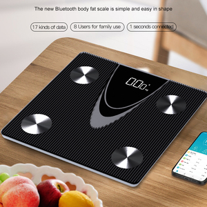 स्मार्ट बीटी 180Kg 396Lb एलईडी ब्लू टूथ डिजिटल वजन शरीर में वसा स्वतंत्र अनुप्रयोग के साथ बीएमआई बाथरूम पैमाने - Product Image 2