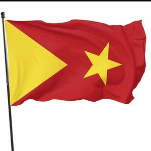 Custom Sublimation Digital Printed Knitted Polyester Hanging Banner <b>Flags</b> with Aluminum Flagpole for Company Tigray Events - Product Image 1