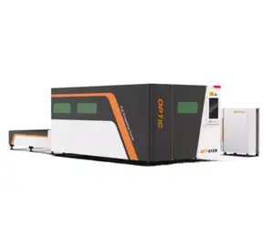 1000W ~ 6000W High Power Volledig Ingesloten Lasersnijmachine Cnc Metalen Plaat Grotere Werkbank