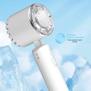 Ventilador de Mano Mini sin Aspas, Recargable por USB, Portátil, Personal, de Alta Velocidad, para Pestañas - Product Image 6