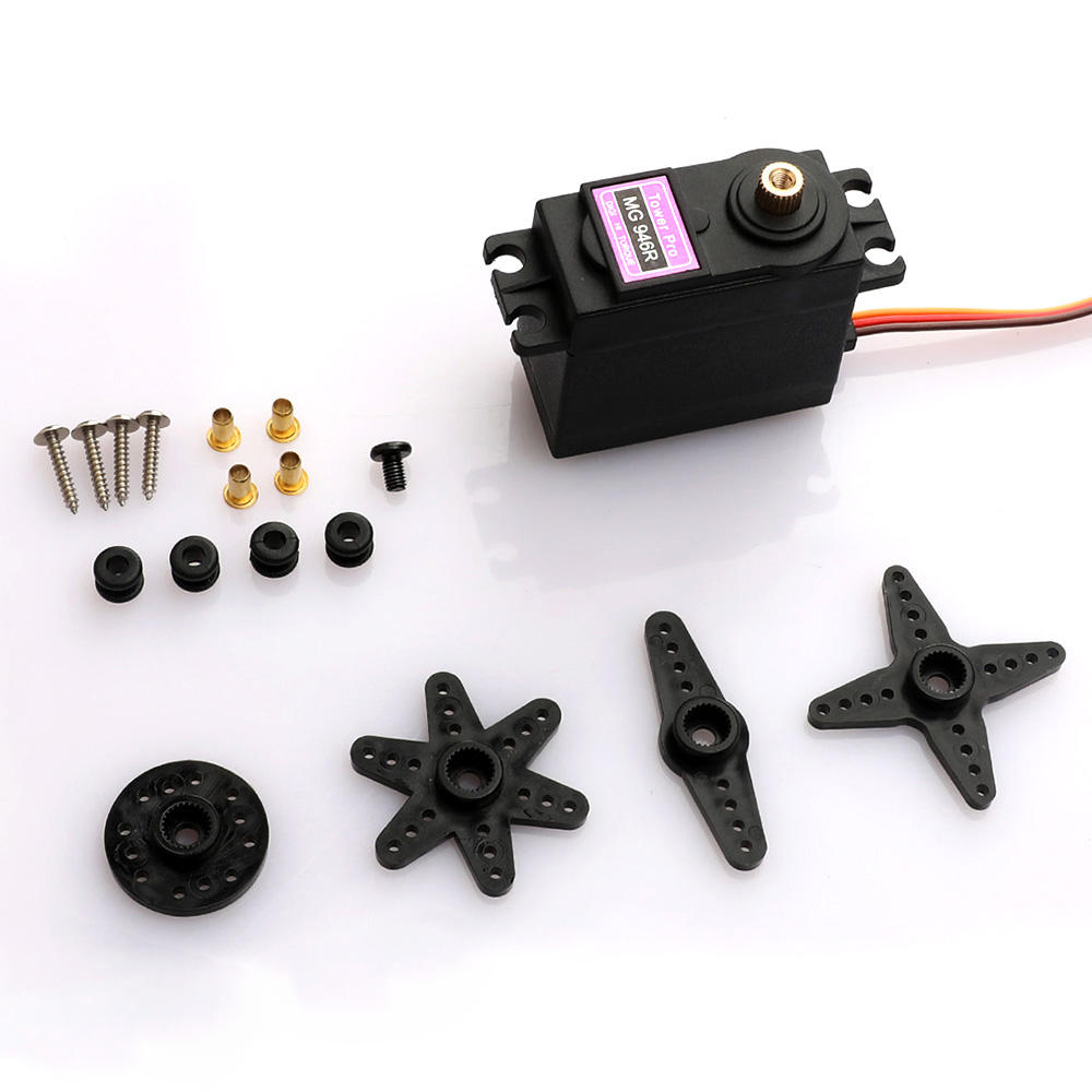 Towerpro MG945 MG995 MG996MG946サーボメタルギアデジタル25Tサーボ