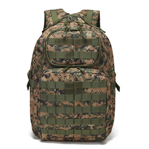 DFA18 BK Oxford Cloth Tactical <b>Backpack</b> Waterproof All Seasons Travel Storage Bag Olive <b>Green</b> Multi Color Options Wholesale MOQ - Product Image 2