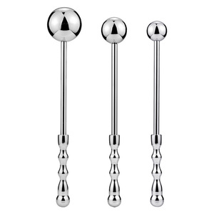 Metalen draagbare ronde bal butt <span class=keywords><strong>plug</strong></span> anale <span class=keywords><strong>plug</strong></span> voor anale posterieure expansie mannen en vrouwen SM volwassen seksspeeltje - Product Image 2