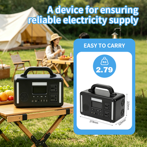 Station d'alimentation portable 300W 192Wh 384Wh pour stockage d'énergie mobile, alimentation de secours solaire pour la maison - Product Image 4