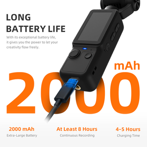 กล้องแอคชั่น 360 องศา รุ่นใหม่มาถึงแล้ว พร้อมเลนส์คู่ กล้องกีฬา บันทึกวิดีโอแบบหมุนได้ POV สำหรับปั่นจักรยานและการเดินทาง - Product Image 4