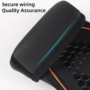 Genouillères en néoprène 7 mm, soutien de compression professionnel pour la musculation, protection antidérapante en silicone pour les squats, entraînement de force - Product Image 4