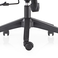 Chaise de bureau ergonomique pivotante réglable en hauteur avec dossier en maille et coussin épais pour la maison/le bureau, garantie de 3 ans