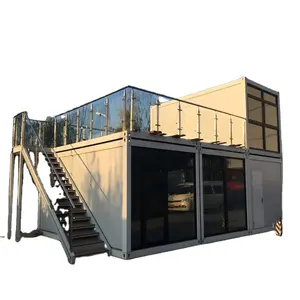 Portable Prefabricated Steel Sandwich Panel Foldable Container House