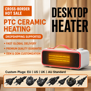 Radiateur soufflant en céramique BANCO CE FCC CB, chauffage de bureau portable, chauffage rapide, protection contre la surchauffe, air chaud pour la maison et le bureau - Product Image 2