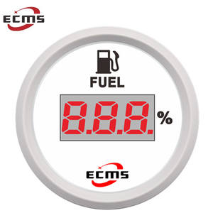 2" Marine <strong>Auto</strong> Digital Fuel Tank <strong>Level</strong> Gauge Meter <strong>Indicator</strong> With Backlight 12V/24V - Product Image 4