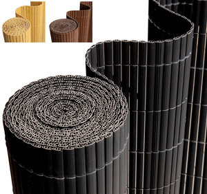Valla de Jardín de Bambú Artificial de PVC de Doble Cara, Rollo Decorativo para Exteriores, Toldo para Balcón - Product Image 6